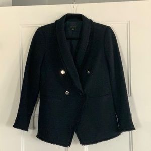 Ann Taylor Navy Blazer Sz4